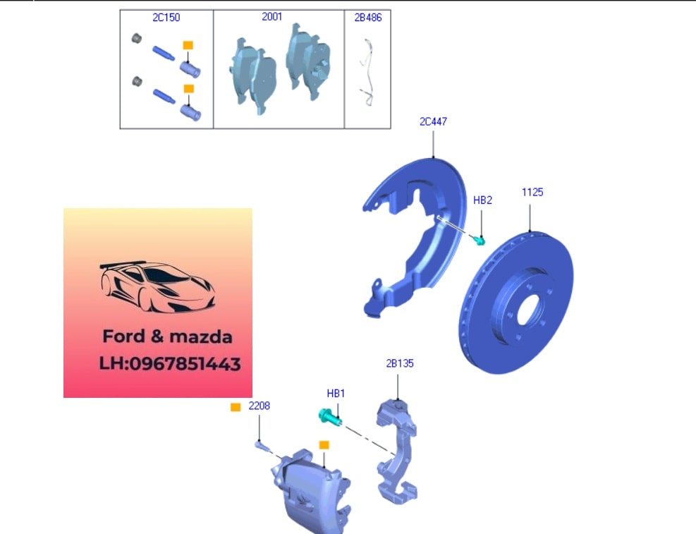 Đĩa phanh trước ford focus 2015-2016-2017-2018-2019-đĩa thắng trước focus BV611125FA-BV611125FB (2) Đĩa phanh trước ford focus 2015-2016-2017-2018-2019-đĩa thắng trước focus BV611125FA-BV611125FB