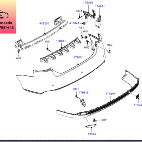 Giá bắt Cản sau focus 2012-2015 sedan Giá bắt Cản sau focus 2012-2013-2014-2015 Phe cài cản sau focus tai cài cản sau focus giá bắt ba đờ sốc sau focus BM51F17E850AF-BM51F17E851AF