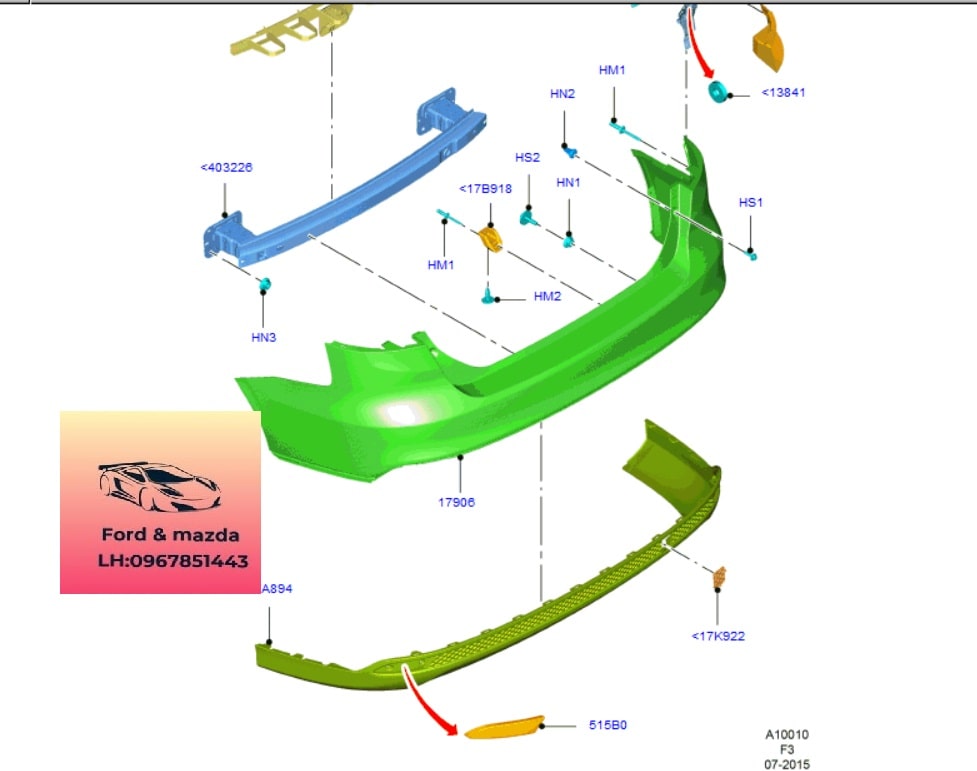 Giá bắt Cản sau focus 2015-2017-2018-2019-Tai cài ba đờ sốc sau focus tai cài cản sau focus giá bắt ba đờ sốc sau focus F1EB17E850HA-F1EB17E851HA (1) Giá bắt Cản sau focus 2015-2017-2018-2019-Tai cài ba đờ sốc sau focus tai cài cản sau focus giá bắt ba đờ sốc sau focus F1EB17E850HA-F1EB17E851HA