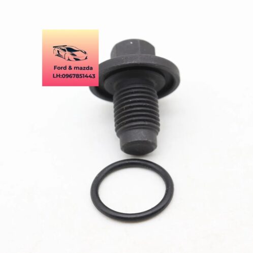 Ốc xả dầu đáy cắc te ford focus 2012-2013-2014-2015-bulong Đáy tắc te động cơ ford focus ốc xả nhớt động cơ ford focus 97JM6730AA