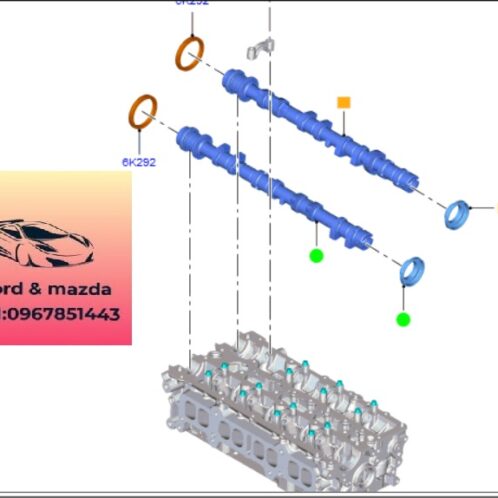 Phớt trục cam ford focus 2015-2016-2017-2018-2019 phớt cốt cam ford focus 4M5G6K292CB