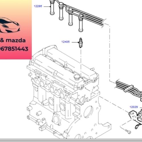 Dây cao áp ford escape 2001-2004 2.0 Dây cao áp ford escape 2001-2002-2003-2004-dây điện bugi đánh lửa ford escape dây điện bô bin ford escape dây cao áp buri đánh lửa esape XS2Z12259AA (1)