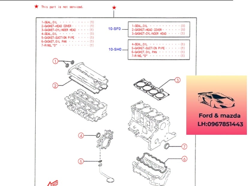 Gioăng phớt đại tu ford escape 2001-2002-2003-2004 gioăng phớt đại tu động cơ ford escape 2.0 gioăng đại tu ford ecsape 2.0 YF0910SF0-YF0910SH0 (1) Gioăng phớt đại tu ford escape 2001-2002-2003-2004 gioăng phớt đại tu động cơ ford escape 2.0 gioăng đại tu ford ecsape 2.0 YF0910SF0-YF0910SH0