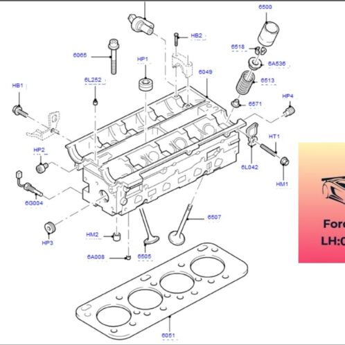 Phớt ghít ford escape 2001-2002-2003-2004-2005-phớt ghít xupap ford escape phớt ghít xupap động cơ ford escape YS4Z6571CA-YF0910155