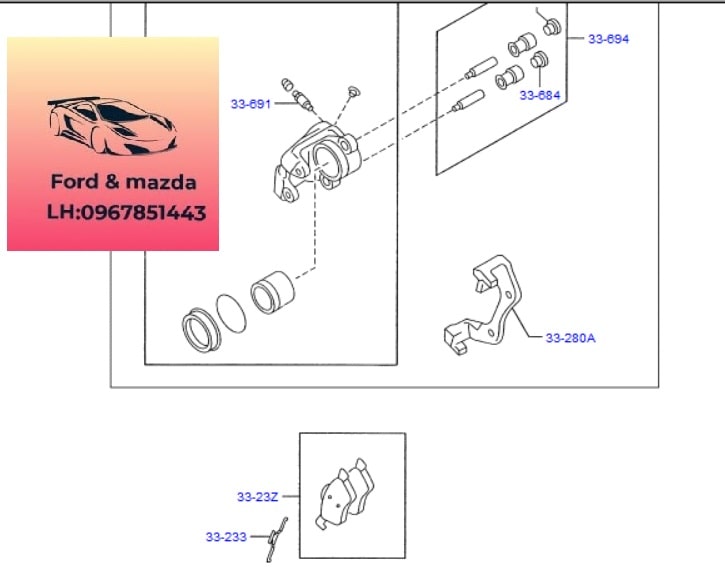 Cụm phanh trước ford escape 2007-2008-2009-2010-2011-2012-2013-cụm thắng trước ford escape gông phanh bánh trước ford escape EFY53361XA-EFY53371XA (1) Cụm phanh trước ford escape 2007-2008-2009-2010-2011-2012-2013-cụm thắng trước ford escape gông phanh bánh trước ford escape EFY53361XA-EFY53371XA