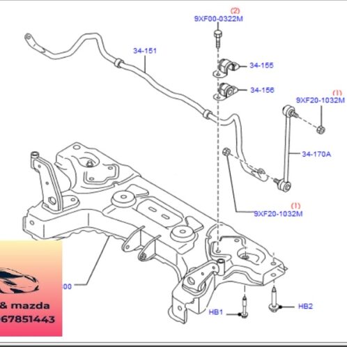 Giá đỡ động cơ trước ford fiesta 2011-2012-2013-2014-2015-2016-Bệ đỡ động cơ ford fiesta giá đỡ máy ford fiesta dầm đỡ động cơ ford fiesta DN2434800D