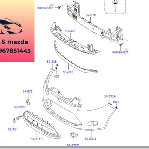 Ốp đèn gầm Cản trước ford fiesta 2011-2012-2013-2014 ốp ba đờ sốc trước ford fieta ốp đèn sương mù cản trước fiesta ốp đèn gầm ba đờ sốc trước fiesta DN345169402-DN3450YA202