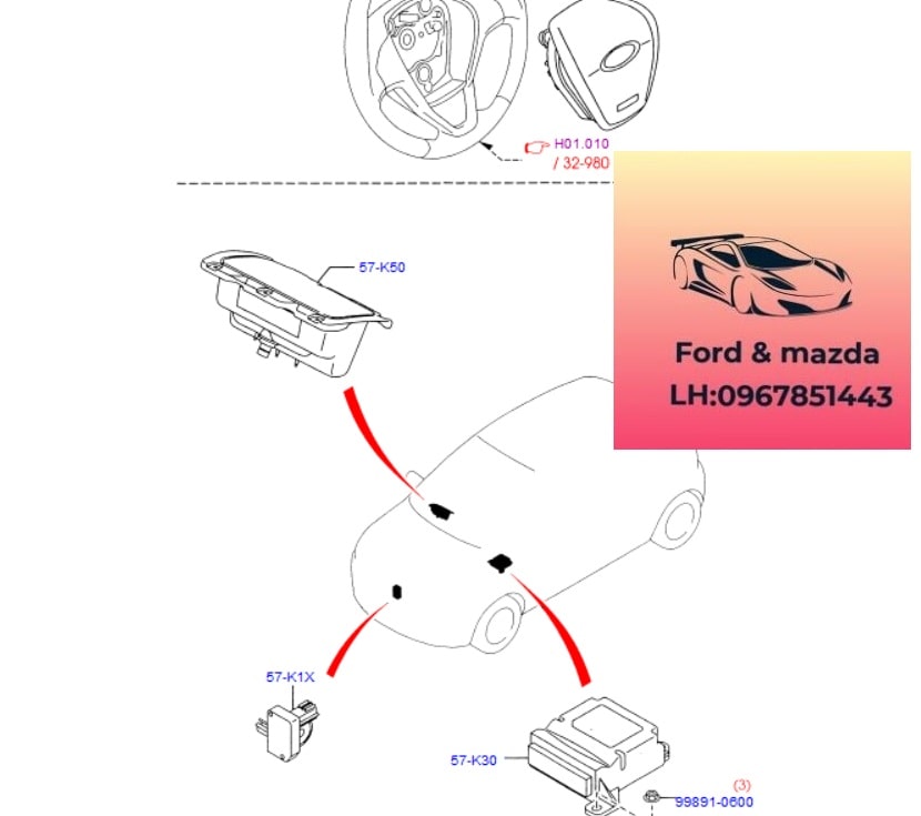 Túi khí phụ ford fiesta 2011-2012-2013-2014-2015-2016-túi khí phải fiesta túi khí táp lô fiesta 8V51A044H30AB-8V51A044H30CA (3) Túi khí phụ ford fiesta 2011-2012-2013-2014-2015-2016-túi khí phải fiesta túi khí táp lô fiesta 8V51A044H30AB-8V51A044H30CA