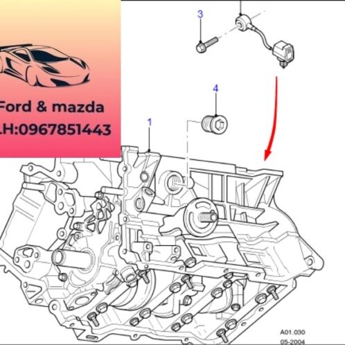 Cảm biến tiếng gõ động cơ ford modeo 2004-2005-2006-2007-2008-2009-cảm biến kích nổ động cơ ford modeo 2.5 cảm biến tiếng gõ máy modeo 2.5 1S8A12A699BA (1)