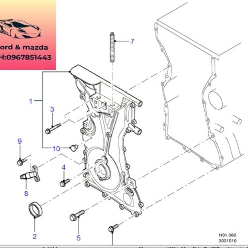 Cảm biến trục cơ ford modeo 2003-2008 Cảm biến trục cơ ford modeo 2003-2004-2005-2006-2007-2008-Cảm biến vị trí trục cơ ford modeo cảm biến cốt máy ford modeo 1S7F6C315AD-2S7G6C315AC-1S7F6D315AA