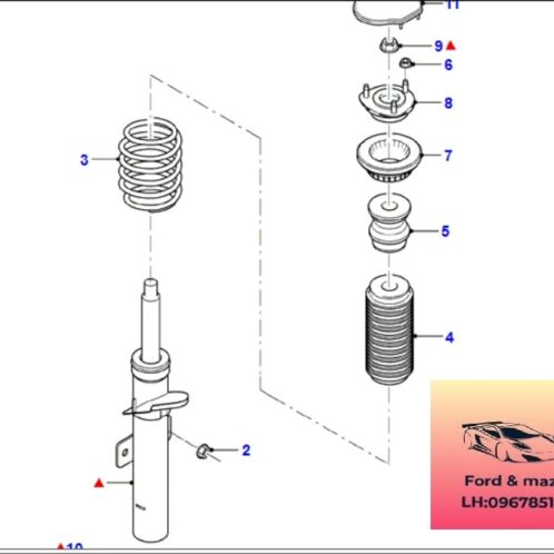 Cao su chụp bụi Giảm sóc trước ford modeo 2002-2008 Cao su chụp bụi Giảm sóc trước ford modeo 2002-2003-2004-2005-2006-2007-2008-cao su chụp bụi thụt trước ford modeo cao su nhún trước ford modeo 1S713K036AA