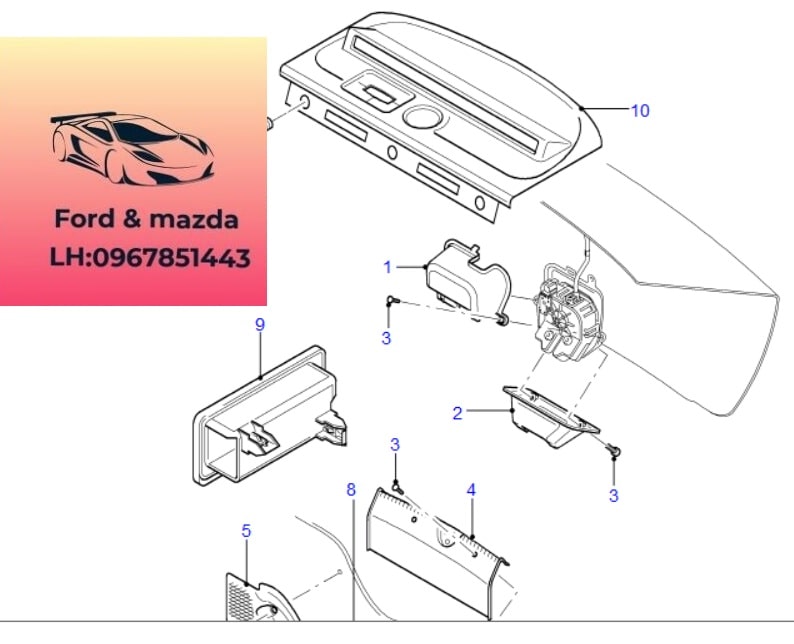 Cơ cấu ổ khóa cốp sau ford modeo 2002-2003-2004-2005-2006-2007-ổ ngậm khóa cốp sau ford modeo 1S7AF43102AD-2S71F43102AA (2) Cơ cấu ổ khóa cốp sau ford modeo 2002-2003-2004-2005-2006-2007-ổ ngậm khóa cốp sau ford modeo 1S7AF43102AD-2S71F43102AA