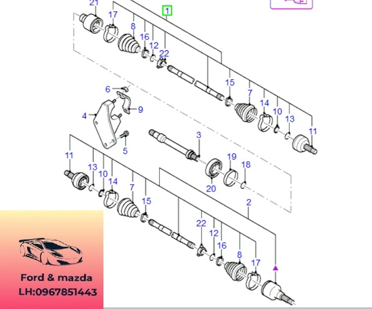 Láp trước ford modeo 2002-2003-2004-2005-2006-2007-2008-2009-trục láp trước ford modeo láp trước phải ford modeo láp trước trái ford modeo LK1S7W3B436AB-LK1S7W3B437AB (2) Láp trước ford modeo 2002-2003-2004-2005-2006-2007-2008-2009-trục láp trước ford modeo láp trước phải ford modeo láp trước trái ford modeo LK1S7W3B436AB-LK1S7W3B437AB