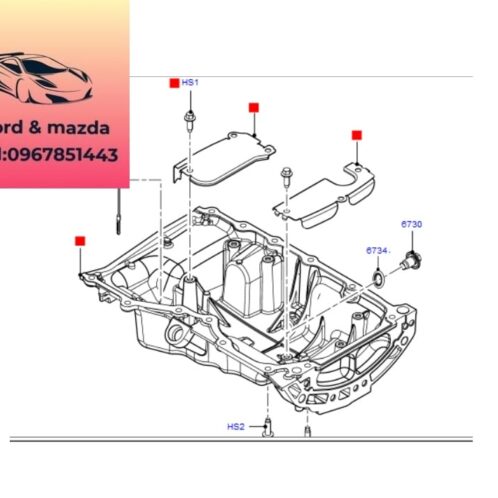 Ốc xả dầu máy ford modeo 2008-2012 Ốc xả dầu máy ford modeo 2008-2009-2010-2011-2012- ốc xả nhớt đáy tắc te ford modeo ốc xả dầu đáy cắt te ford modeo 97JM6730BA