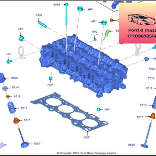 Phớt ghít Xupap ford exproler 2015-2016-2017-2018-2019-2020-2021-phớt git supap ford exproler phớt ghít exproler 1S7Z6571EA-3S4Z6571AA