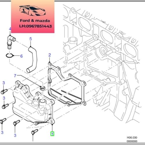 Van hộp tách dầu ford modeo 2003-2004-2005-2006-2007-2008-hộp tách nhớt ford modeo van tách dầu động cơ ford modeo 2S7G6A785BA-1S7G6A785AJ-3S7G6A785AA