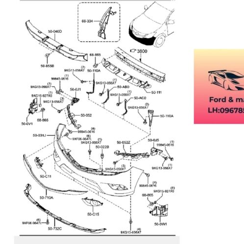 Tấm hướng gió Cản trước mada bt50 2013-2019 Tấm hướng gió Cản trước mada bt50 2013-2014-2015-2016-2017-2018-2019-tấm hướng gió ba đờ sốc trước mazda bt50 ốp hướng gió cản trước mazda bt50 UC9P50YA0B-UC9P50YA0C