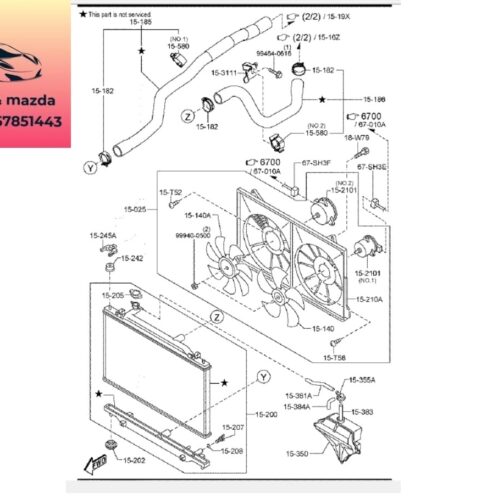 Két nước mazda cx8 2018-2024 Két nước mazda cx8 2018-2019-2020-2021-2022-2023-2024 két nước động cơ mazda cx8 PYFW15200