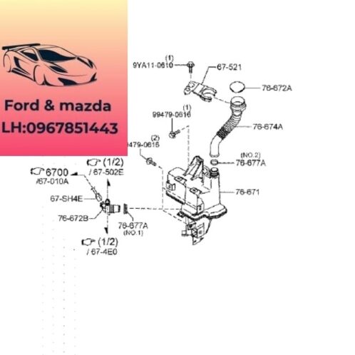 Mô tơ Bình nước rửa kính mazda cx8 2018-2019-2020-2021-2022-2023-2024-2025 mô tơ Bình nước rửa kính chắn gió mazda cx8 BBP167482