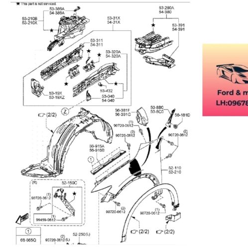Tai xe mazda cx8 2018-2019-2020-2021-2022-2023-2024-2025 Vè tai xe mazda cx8 vè tai xe trước mazda cx8 vè xe trước mazda cx8 KB7W52111-KB7W52211