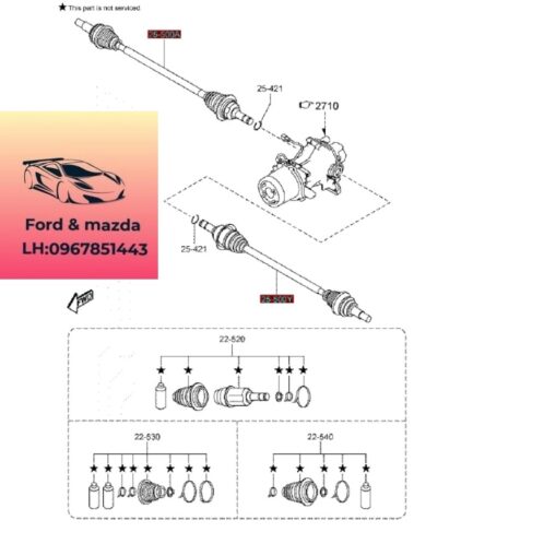 Trục láp sau mazda cx8 2018-2024 Trục láp sau mazda cx8 2018-2019-2020-2021-2022-2023-2024 láp cầu sau mazda cx8 láp trái cầu sau mazda cx8 láp phải cầu sau mazda cx8 RTA92550X-RTA92560X