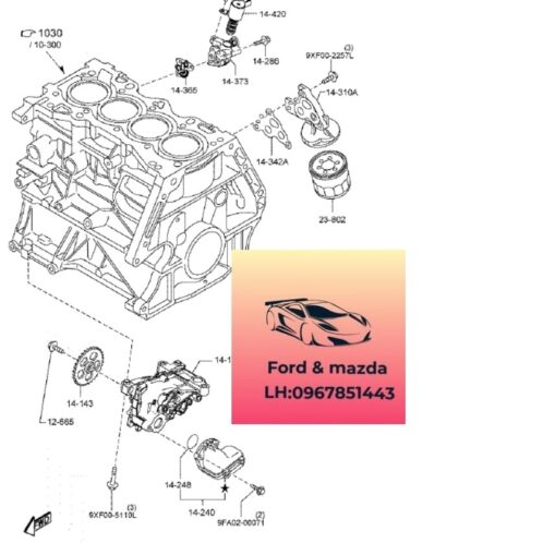 Đế Lọc dầu động cơ mazda cx3 2020-2025 Đế bắt lọc dầu mazda 3 2015-2016-2017-2018-2019-đế bắt lọc nhớt mazda 3-giá bắt lọc dầu hộp số mazda 3-P30114311A-PE0114311
