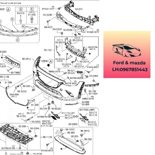 Nẹp mạ Cản trước mazda cx3 2020-2021-2022-2023-2024-2025 nẹp xi ba đờ sốc trước mazda cx3 nẹp mạ ca lăng trước mazda cx3 nẹp xi ca lăng mazda cx3 DH3J507J0-DH3J507K0