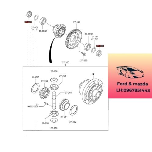 Phớt láp trước mazda cx3 2020-2021-2022-2023-2024-2025 phớt láp trái mazda cx3 phớt láp phải mazda cx3 F00327238C