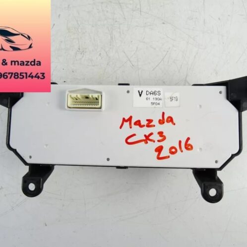 Cụm công tắc điều hòa mazda cx3 2020-2025 Cụm công tắc điều hòa mazda cx3 2020-2021-2022-2023-2024-2025 núm vặn điều hòa mazda cx3 bảng điều khiển điều hòa mazda cx3 DG8G61190E