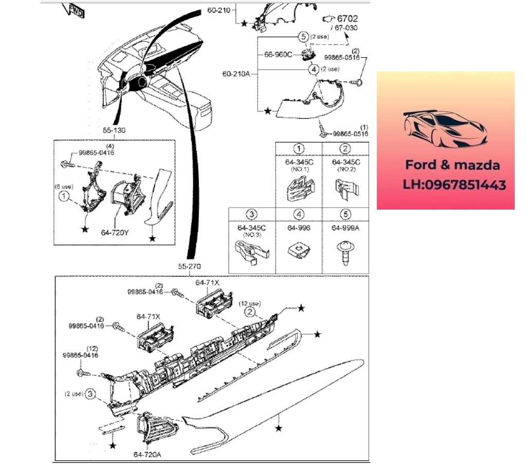Cửa gió điều hòa táp lô mazda cx30 2021-2022-2023-2024-2025 cửa gió điều hòa trong xe mazda cx30 BDGF6471XC02-BDGJ6471XB02 Cửa gió điều hòa táp lô mazda cx30 2021-2022-2023-2024-2025 cửa gió điều hòa trong xe mazda cx30 BDGF6471XC02-BDGJ6471XB02