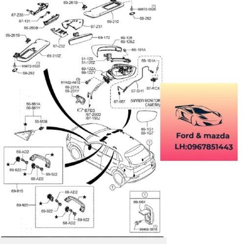 Đèn xi nhan gương mazda cx30 2021-2025 Đèn xi nhan gương mazda cx30 2021-2022-2023-2024-2025 xi nhan gương chiếu hậu mazda cx30 đèn trên gương chiếu hậu mazda cx30 DFR569122A-DFR569182A