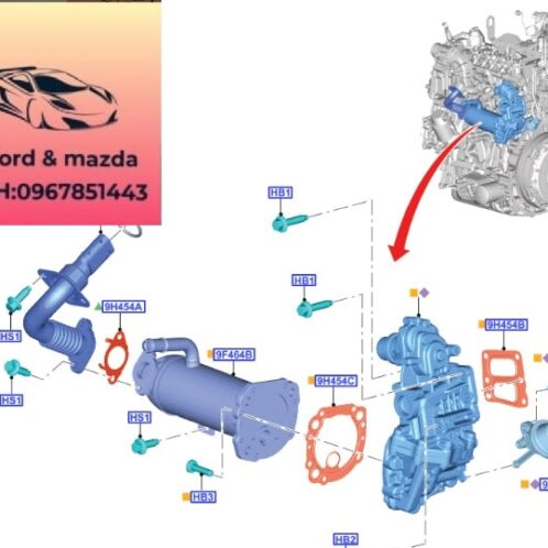 Két làm mát khí nạp ford ranger everest 2018-2027 Két làm mát khí nạp ford ranger everest 2018-2019-2020-2021-2022-2023-2024-2025-2026-2027-két làm mát erg ford ranger everest GK2Z9U438E-GK2Z9D475A
