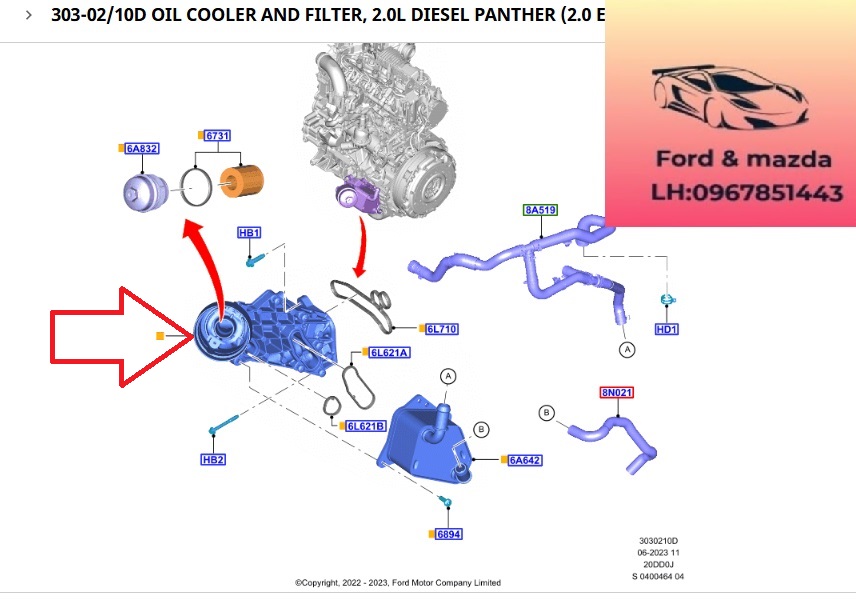 Lọc dầu ford ranger everest 2022-2023-2024-2025-2026-2027- lọc nhớt ford ranger everest BB3Z6731A-JU2Z6731B (1) Lọc dầu ford ranger everest 2022-2023-2024-2025-2026-2027- lọc nhớt ford ranger everest BB3Z6731A-JU2Z6731B