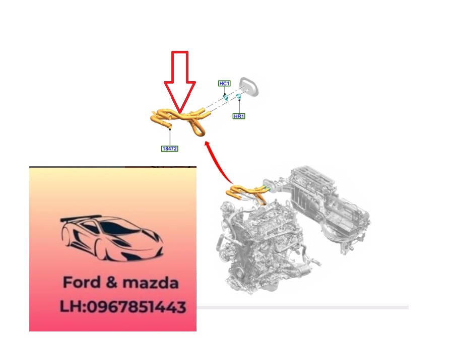 Ống nước dàn sưởi ford ranger everest-2022-2023-2024-2025-2026-2027-tuy ô dàn sưởi ford ranger everest ống giàn sưởi ford ranger everst MB3Z18472AR-MB3Z18472AM-MB3Z18472 Ống nước dàn sưởi ford ranger everest-2022-2023-2024-2025-2026-2027-tuy ô dàn sưởi ford ranger everest ống giàn sưởi ford ranger everst MB3Z18472AR-MB3Z18472AM-MB3Z18472